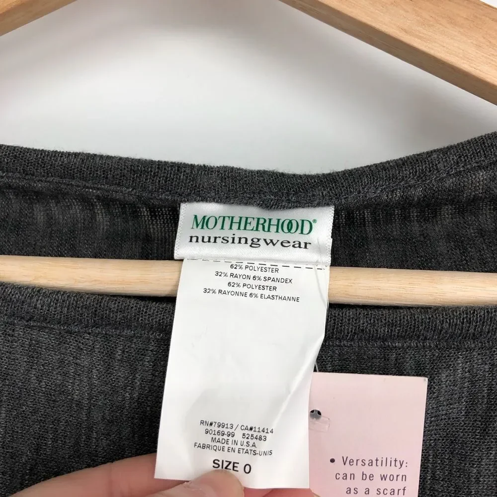 Motherhood nursingwear gray